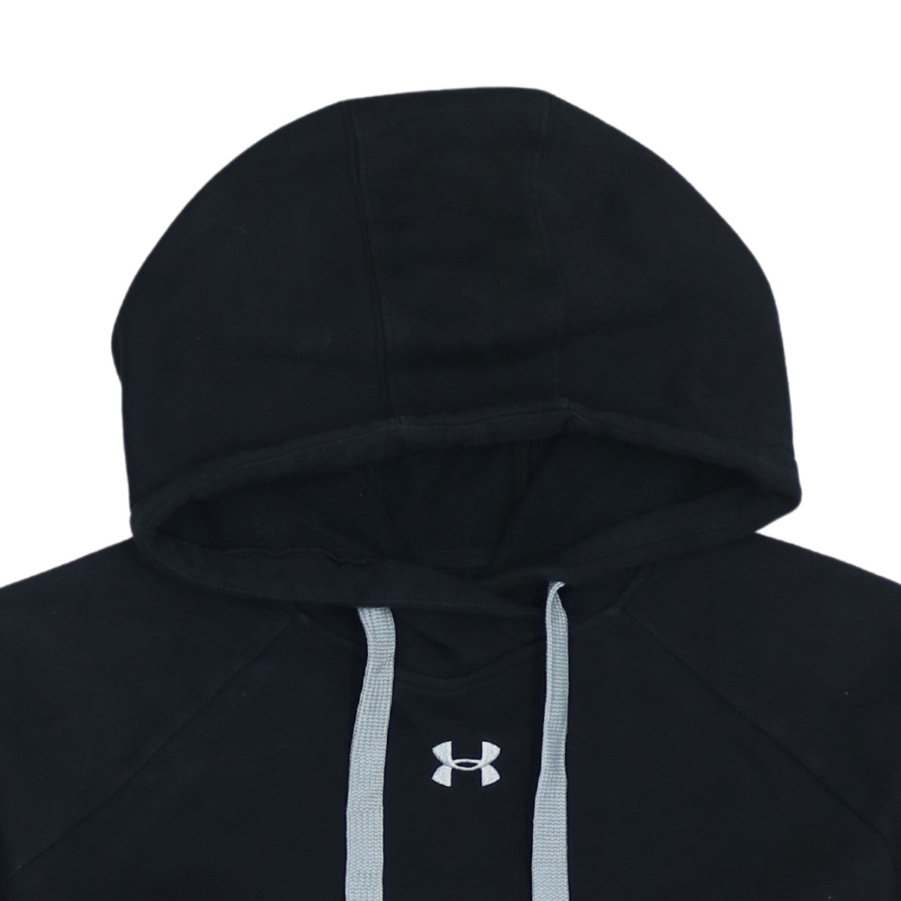 Under Armour Men’s Black Pullover Hoodie Small Logo Sportswear