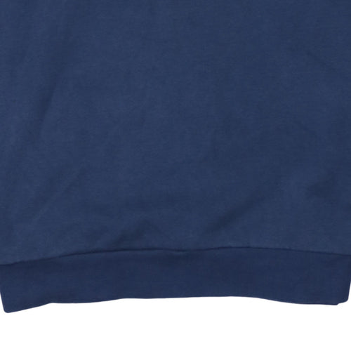 Kappa Men's Blue 2XL Pullover Hoodie Fleece Sportswear