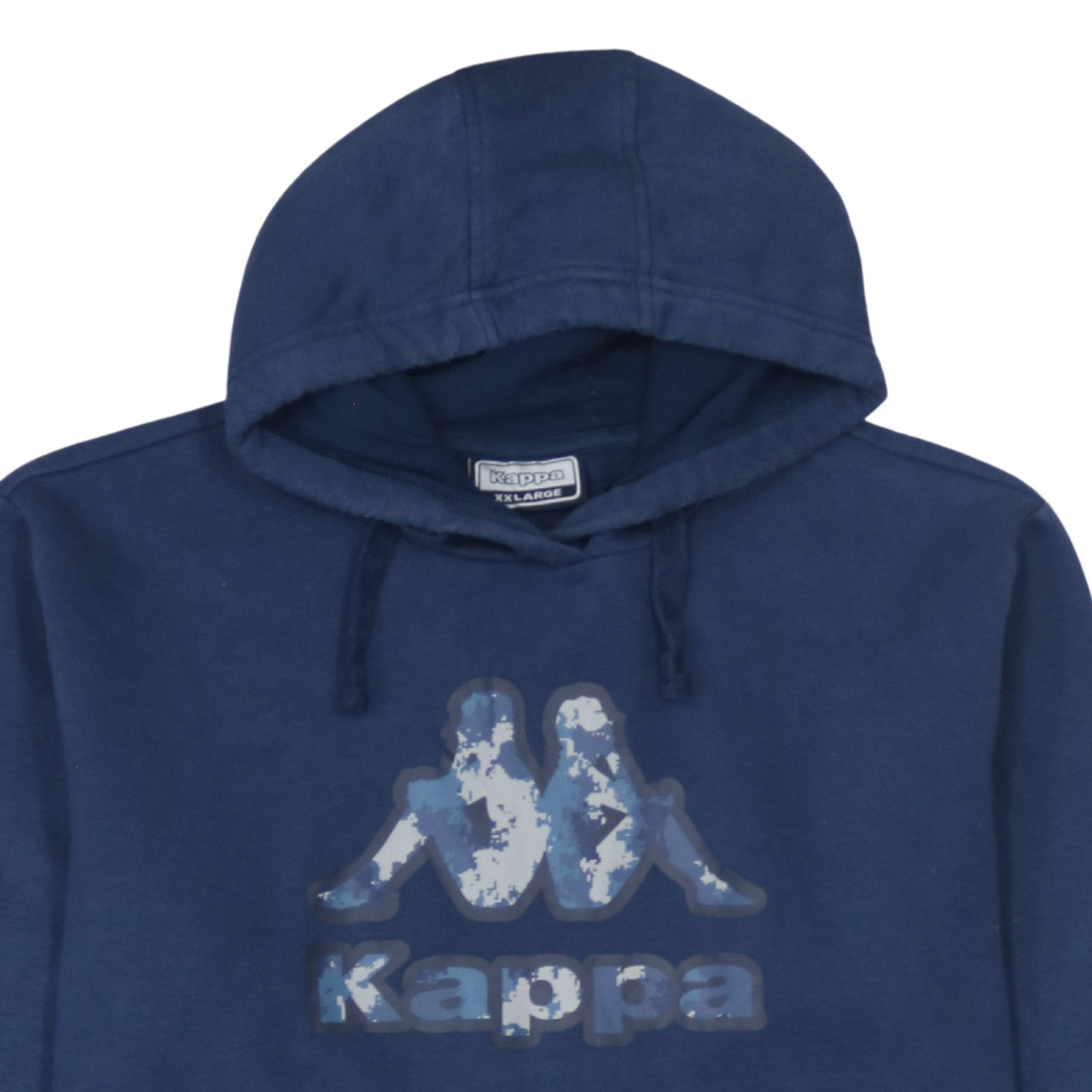 Kappa Men's Blue 2XL Pullover Hoodie Fleece Sportswear