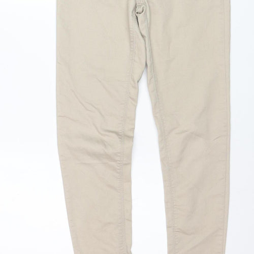 Primark Women Beige Size 6 Super Skinny Stretch Jeans