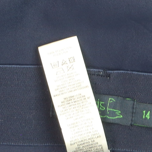 Padraig Harrington Womens Navy Cropped Trousers Size 14