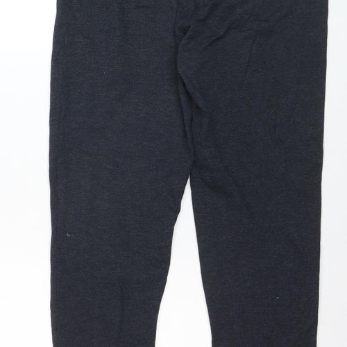Jack & Jones Men Black Jogger Sweatpants M Cotton Blend Activewear