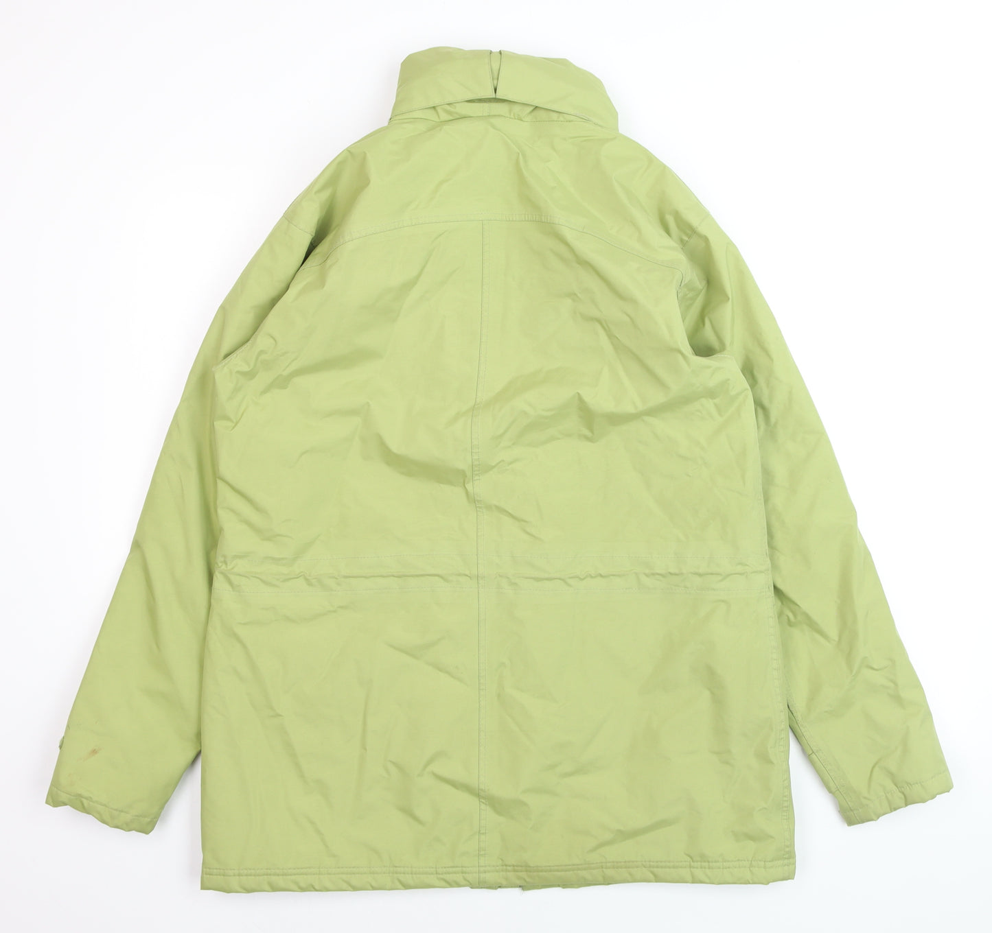 Regatta Mens Green Waterproof Hooded Rain Jacket Size S 36in