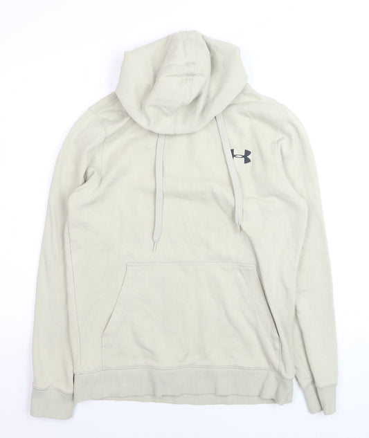 Under Armour Men's Beige ColdGear Pullover Hoodie Size S