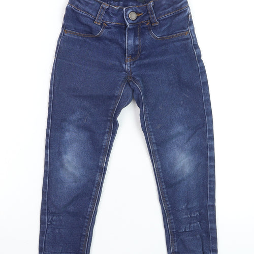 Levi's Girls Blue Jegging Jeans 4 Years Slim Fit Stretch Denim