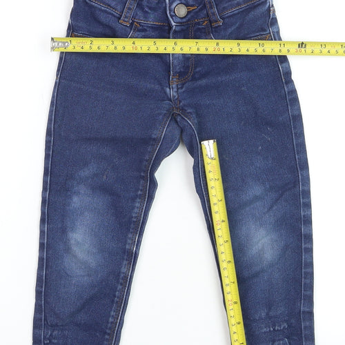 Levi's Girls Blue Jegging Jeans 4 Years Slim Fit Stretch Denim