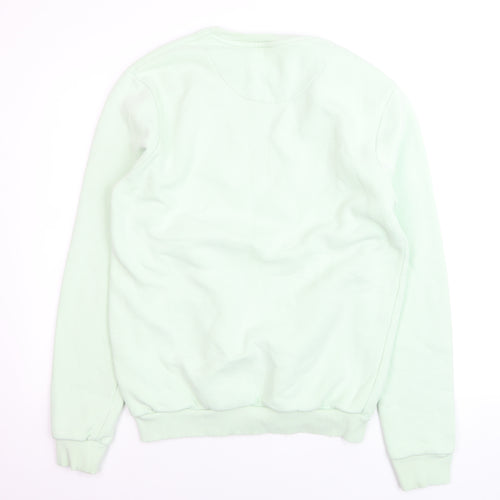 Ted Smith Men's Green XL Pullover Sweatshirt Crew Neck Logo