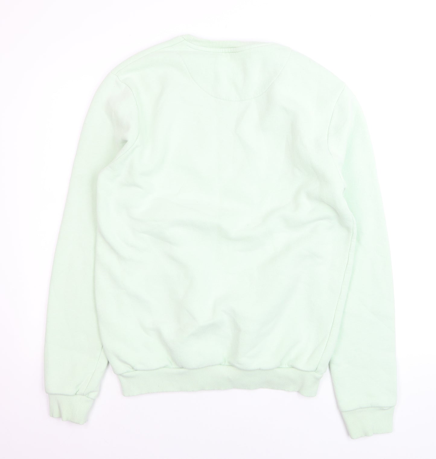 Ted Smith Men's Green XL Pullover Sweatshirt Crew Neck Logo
