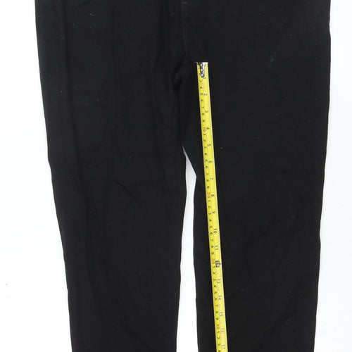 Michael Kors Women Black Skinny Jeans Size 14 Izzy Denim