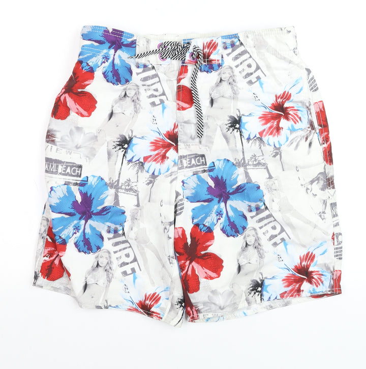 Burton Menswear London Men's Multicoloured M Hawaiian Surf Shorts