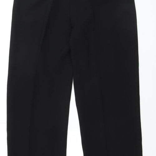 Avalon Collection Women's Black Size 14 Straight Leg Dress Pants