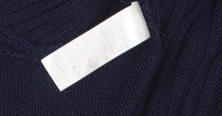 Gallery Women’s Blue Long Sleeve Hooded Cardigan Size 12