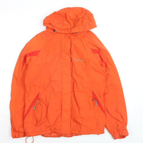 Regatta Women's Orange Waterproof Hooded Outdoor Jacket Size 12 M