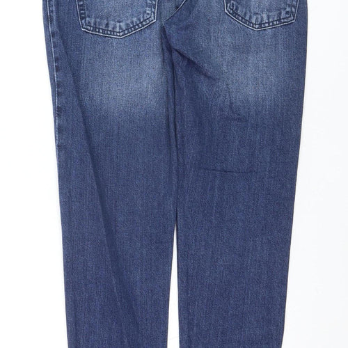 Esmara Women's Blue Distressed Boyfriend Jeans Size 8 Regular