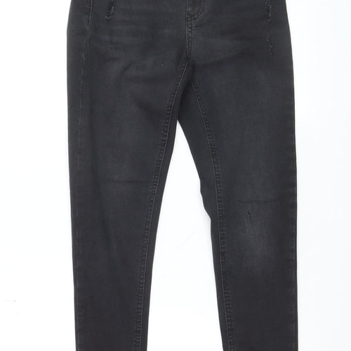 F&F Women’s Black High Rise Skinny Jeans Size 8