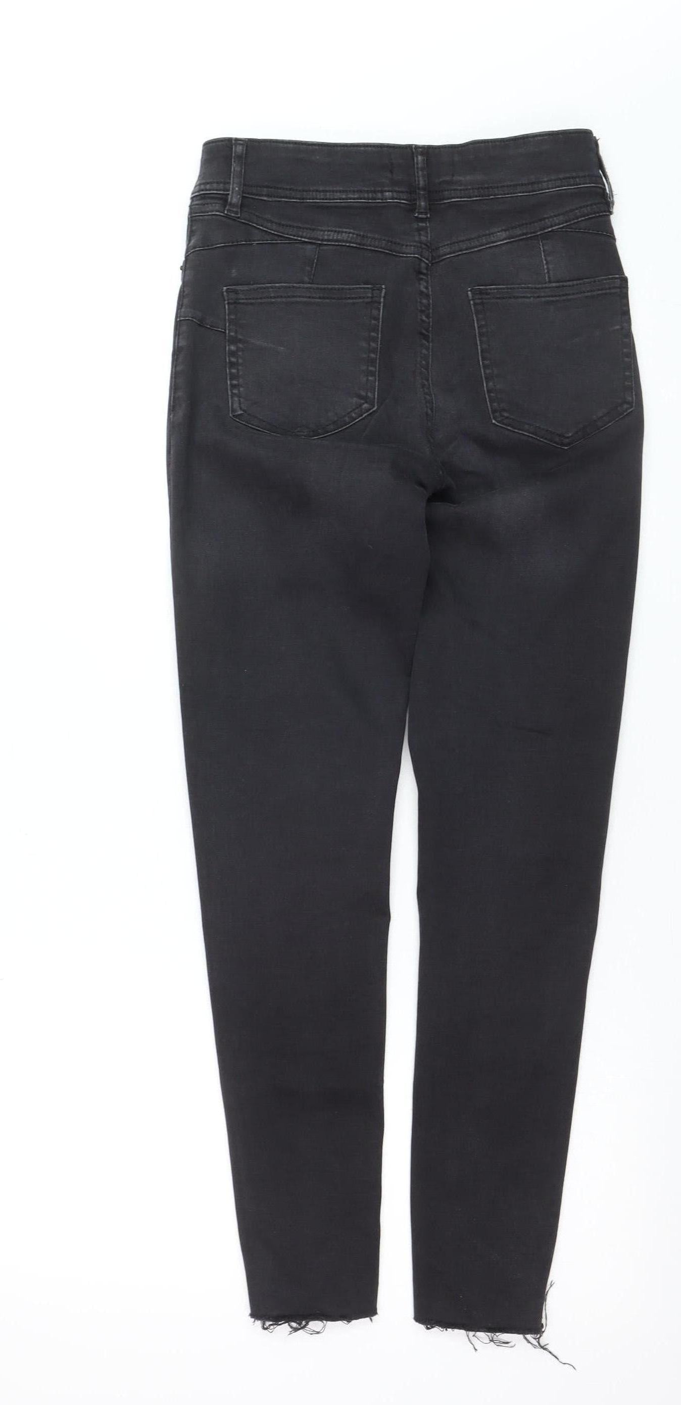 F&F Women’s Black High Rise Skinny Jeans Size 8
