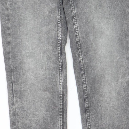 Esmara Women's Grey Skinny Jeans Size 6 Slim Fit Mid Rise Denim