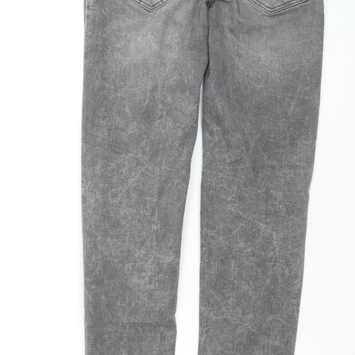 Esmara Women's Grey Skinny Jeans Size 6 Slim Fit Mid Rise Denim