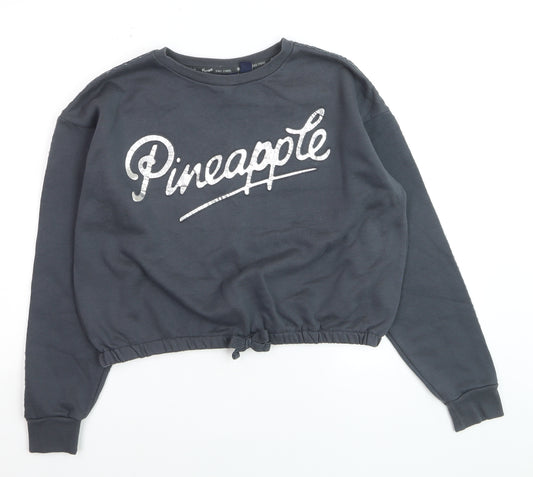 Pineapple Dance Studios Teens Black Pullover Sweatshirt Size 14-15 Yrs