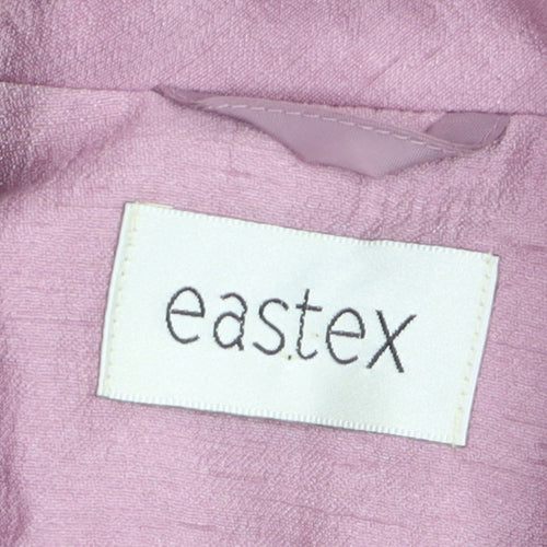 Eastex Womens Pink Single-Breasted Tailored Blazer UK 10