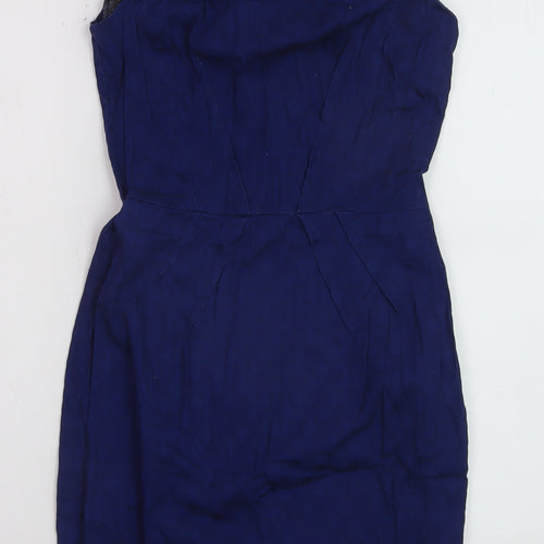 Closet Women’s Blue Size 8 Sleeveless Sheath Dress