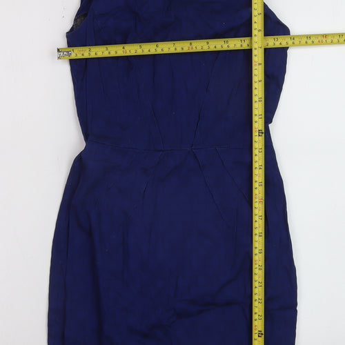 Closet Women’s Blue Size 8 Sleeveless Sheath Dress