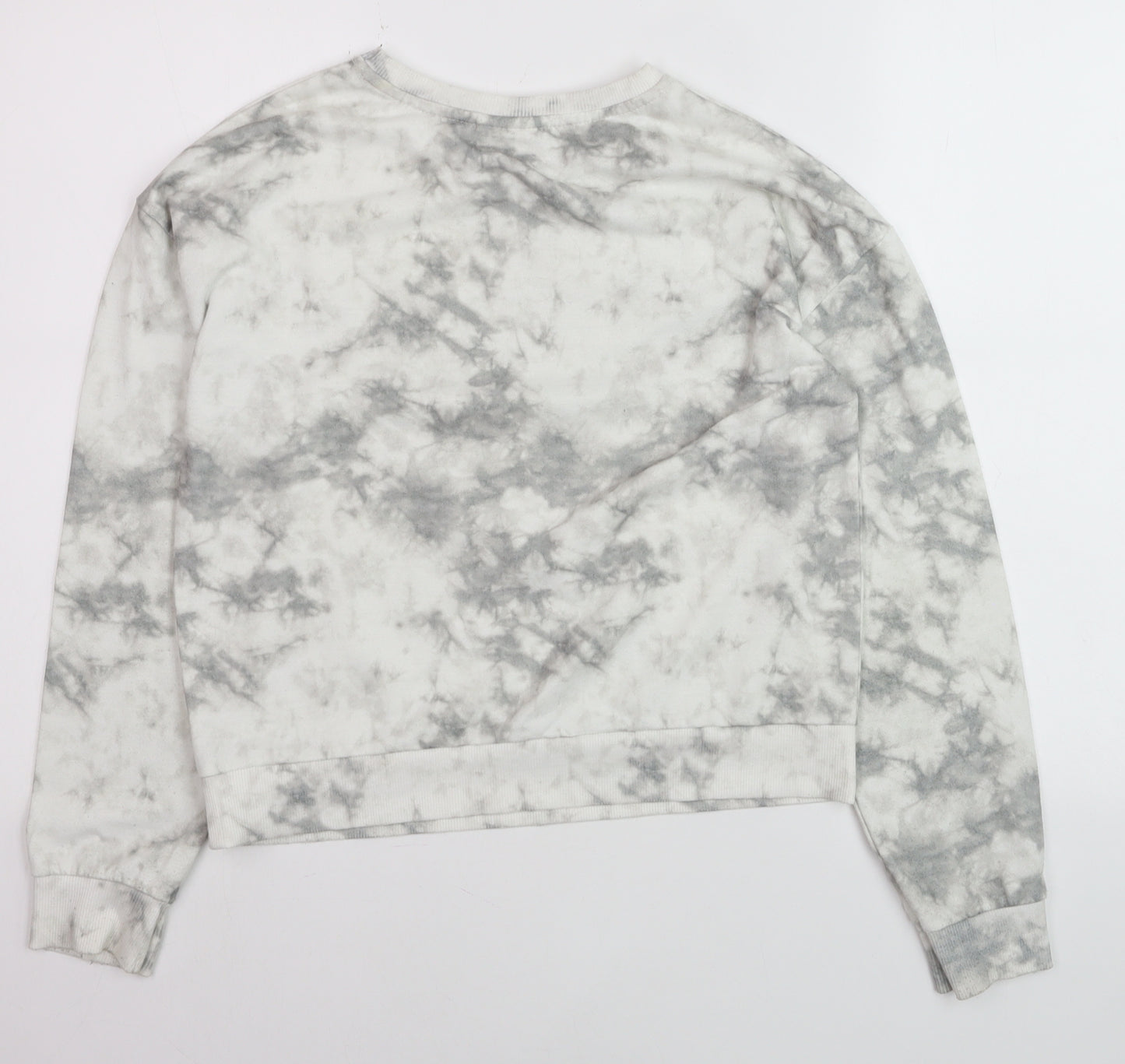 George Girls Grey Tie Dye Friends Sweatshirt Jumper 13-14 Years