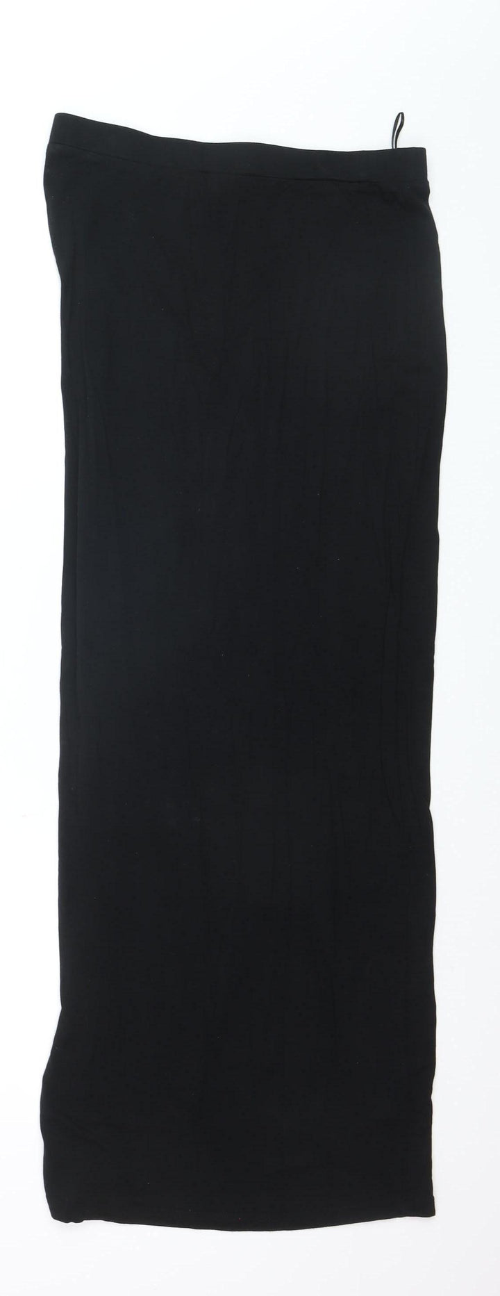 New Look Women Black Size 10 Long Stretch Pencil Skirt