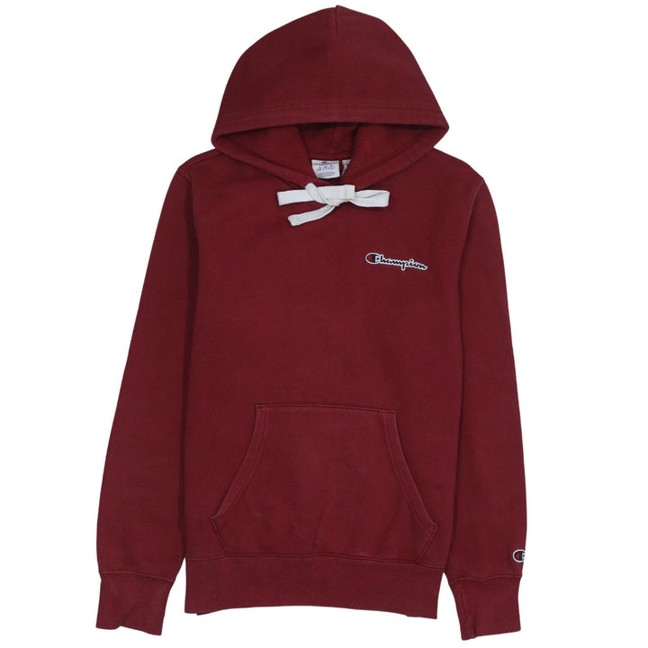 Champion Men's Red Small Pullover Hoodie Organic Cotton
