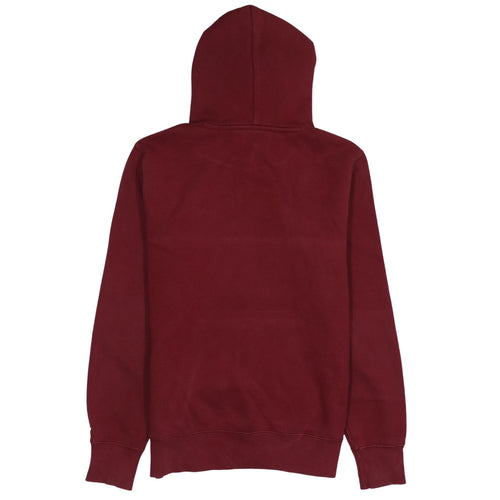 Champion Men's Red Small Pullover Hoodie Organic Cotton