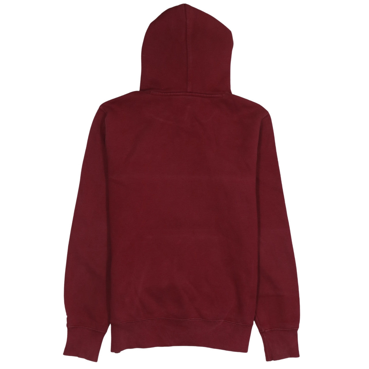 Champion Men's Red Small Pullover Hoodie Organic Cotton