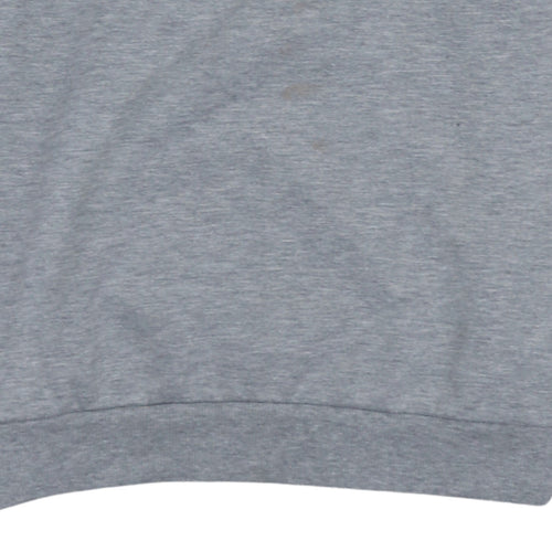 Disney Eeyore Unisex Grey Pullover Sweatshirt L Graphic Print