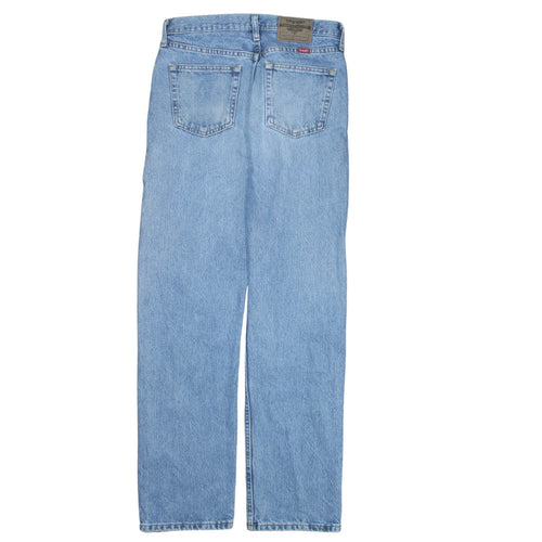 Wrangler Men's Blue Straight Leg Denim Jeans 31x32 Regular Fit