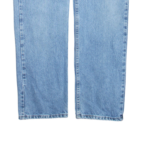 Wrangler Men's Blue Straight Leg Denim Jeans 31x32 Regular Fit