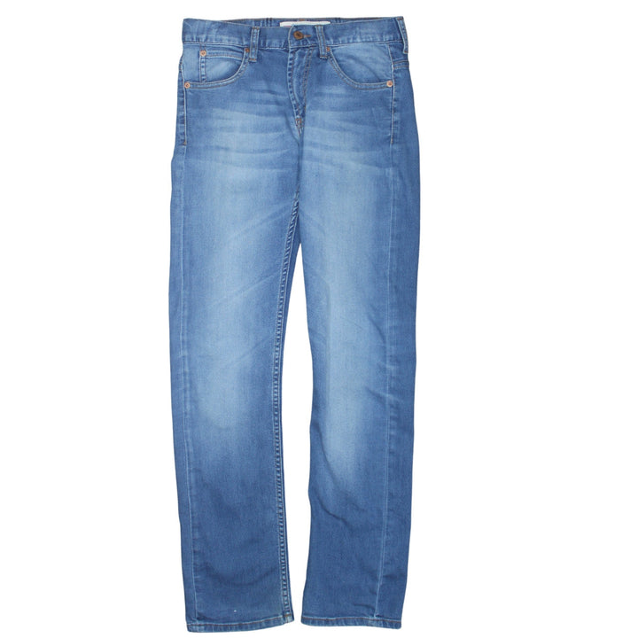 Levi's 511 Teen Blue Denim Slim Fit Straight Jeans Size 14