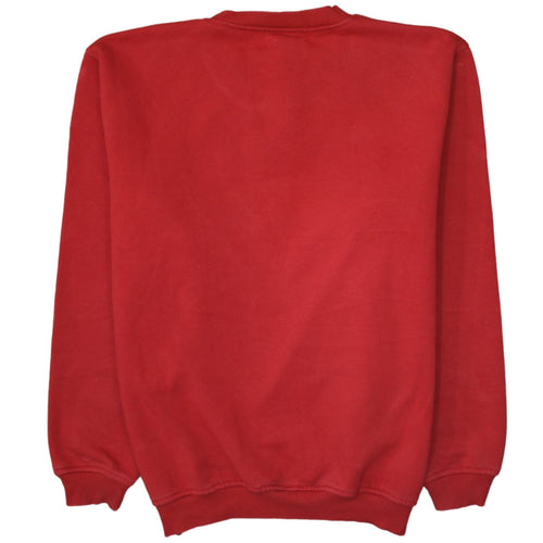 FILA Men's Red XL Pullover Crew Neck Sweatshirt Retro Sports Style