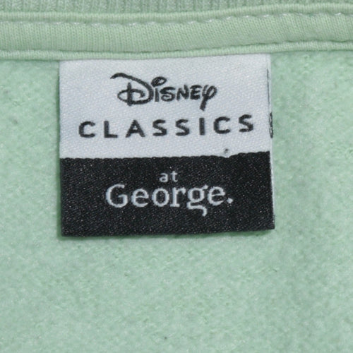 Disney Classics at George Women’s Mint Green Stitch Sweatshirt 2XL 24-26