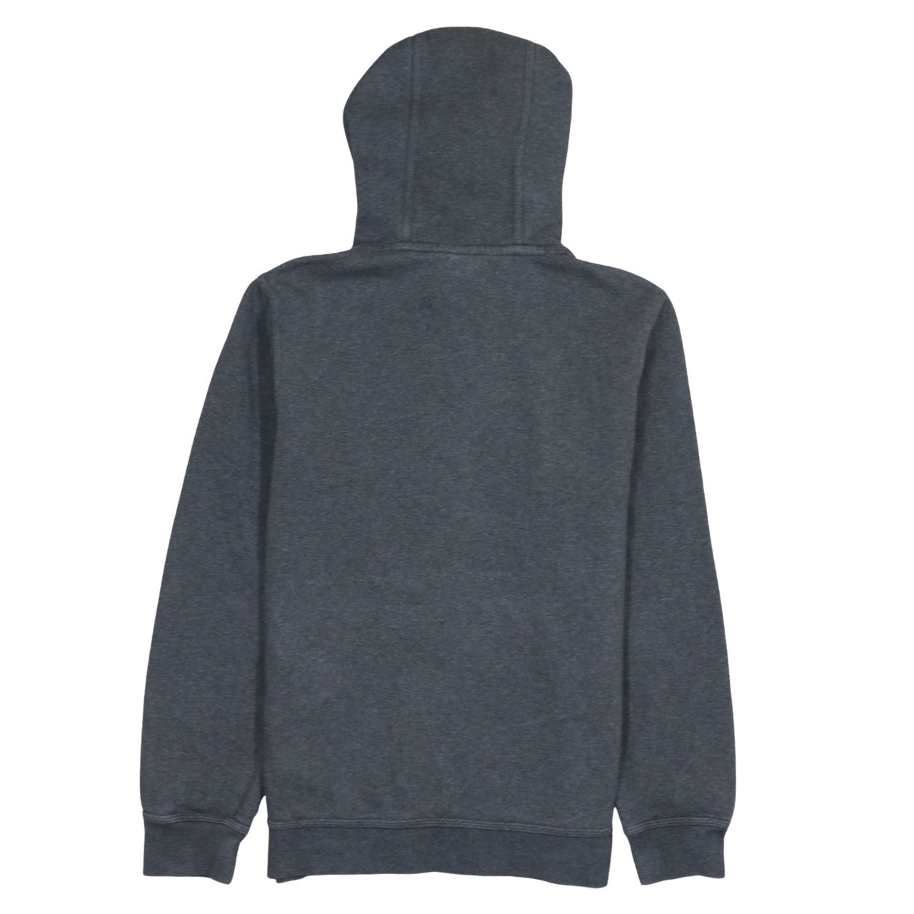 Nike Womens Grey Pullover Hoodie Small Logo Hooded Sweatshirt