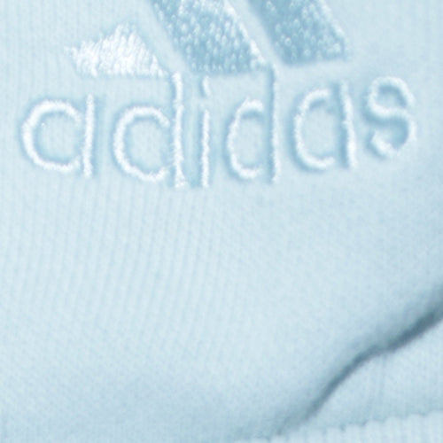 Adidas Womens Light Blue Pullover Hoodie XS Cotton Blend