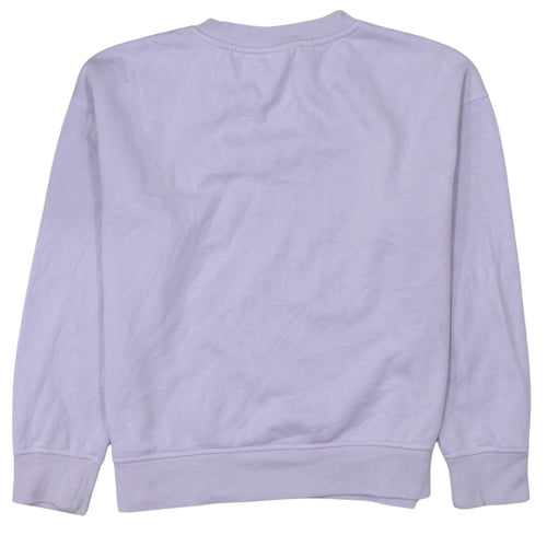Disney Primark Women Lilac Stitch Sweatshirt XS Pullover Crew Neck