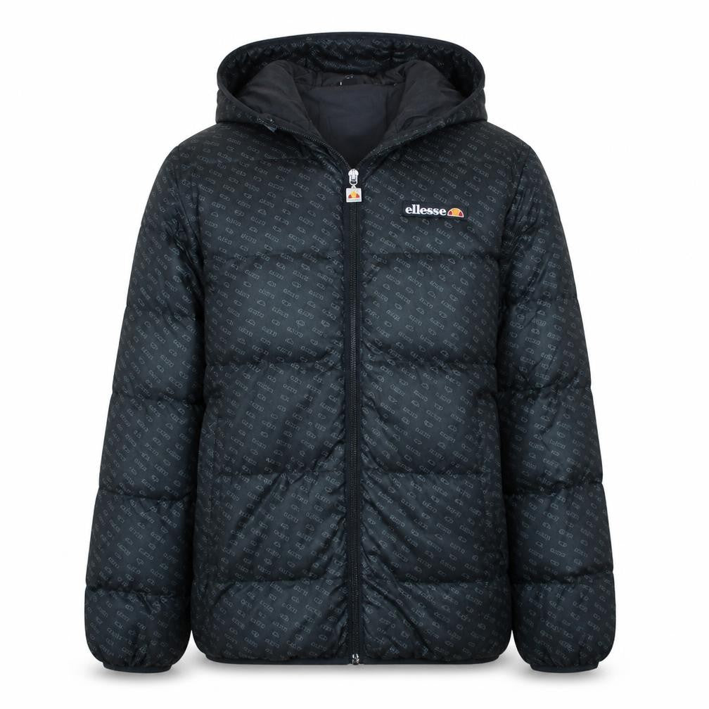 Ellesse Girls Black 12-13 Years Hooded Puffer Jacket