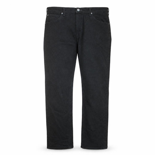Lee Men's Black Daren Zip Fly Straight Denim Jeans W38 L32