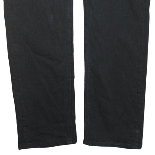Lee Men's Black Daren Zip Fly Straight Denim Jeans W38 L32