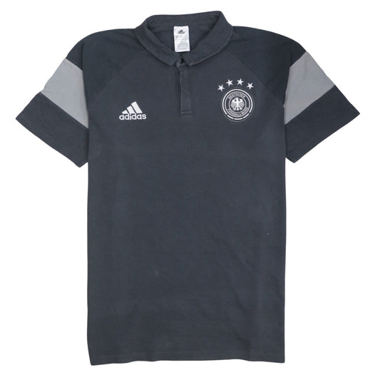 Adidas Men’s Black XL Germany Football Polo Shirt