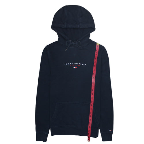 Tommy Hilfiger Men's Blue XS Pullover Hoodie Embroidered Logo