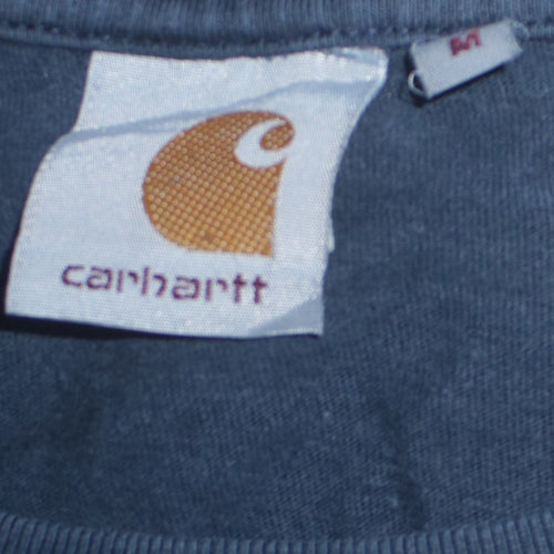 Carhartt Men's Blue Regular Fit Crew Neck Short Sleeve Cotton T-Shirt M