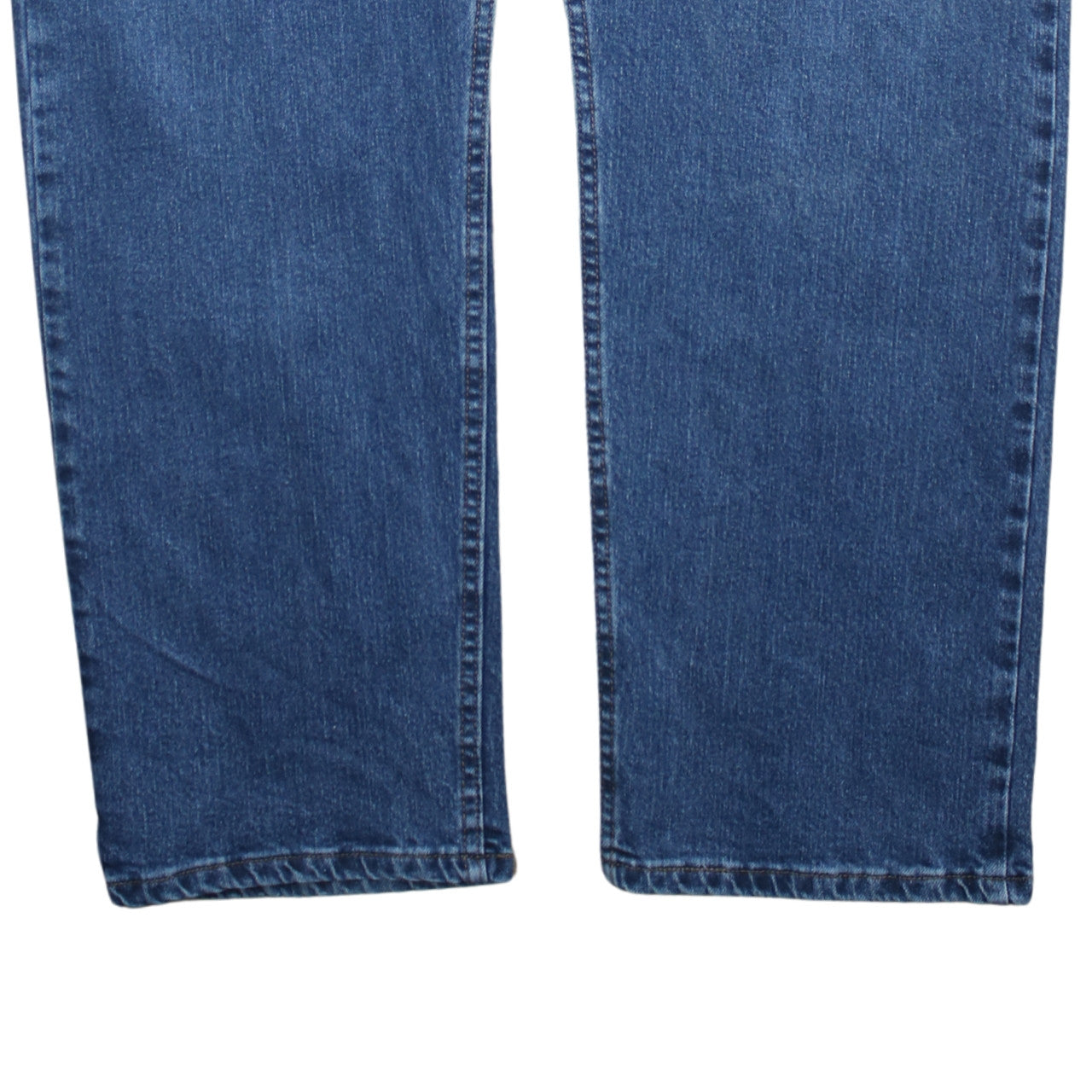 Wrangler Men Blue 44x30 Regular Fit Straight Denim Jeans
