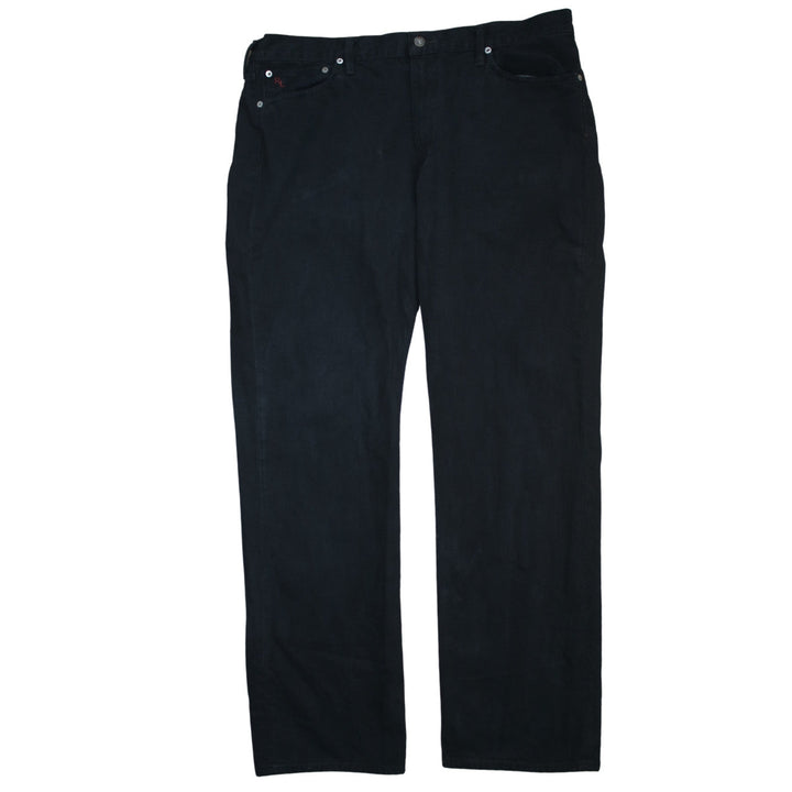 Ralph Lauren Men’s Black Straight Jeans 38x32 Hudson Wash Classic Fit