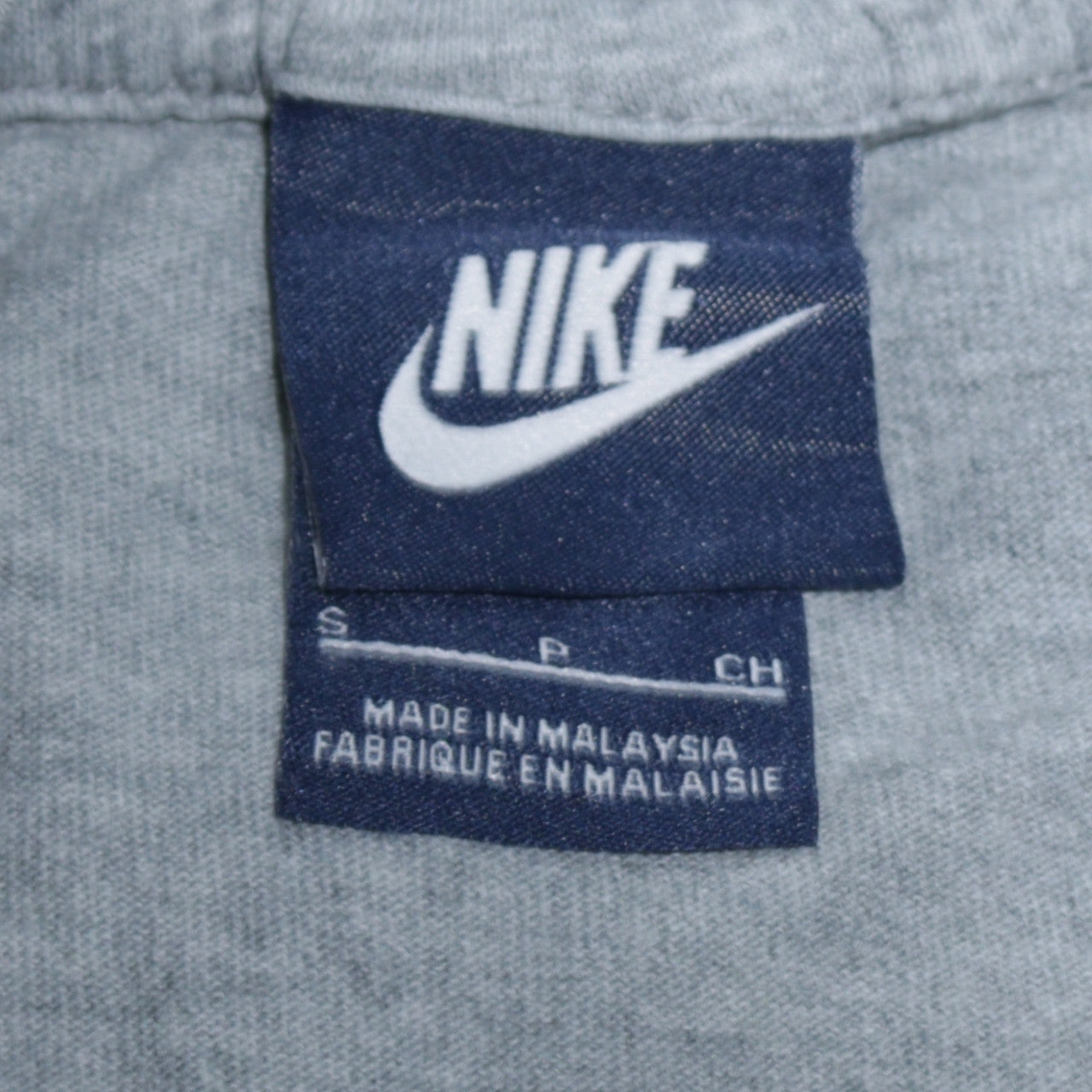 Nike Women Grey Full Zip Sweatshirt Small Cotton Casual