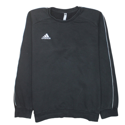 Adidas Men's Black XL Crew Neck Pullover Sweatshirt Sports Style